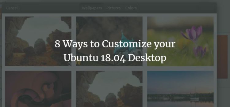 Customize Ubuntu Desktop