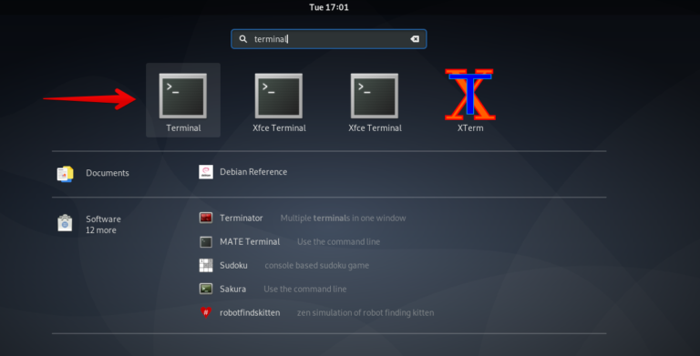 How To Change Terminal Font And Font Size On Debian VITUX