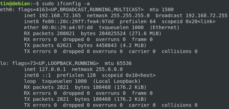 Network Configuration on Debian – VITUX