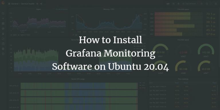 How to Install Grafana Monitoring Software on Ubuntu 20.04 – VITUX
