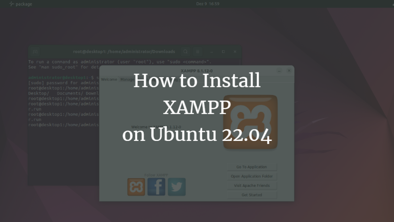 How to Install XAMPP on your Ubuntu 22.04 LTS System - VITUX