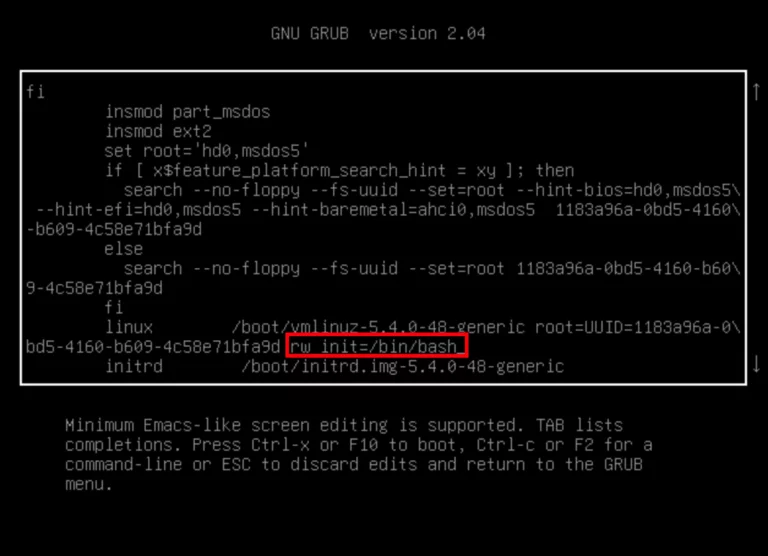 How to Reset Forgotten Root Password in Ubuntu 24.04 – VITUX