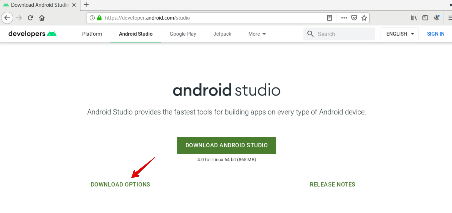 How to install Android Studio on CentOS 8 – VITUX